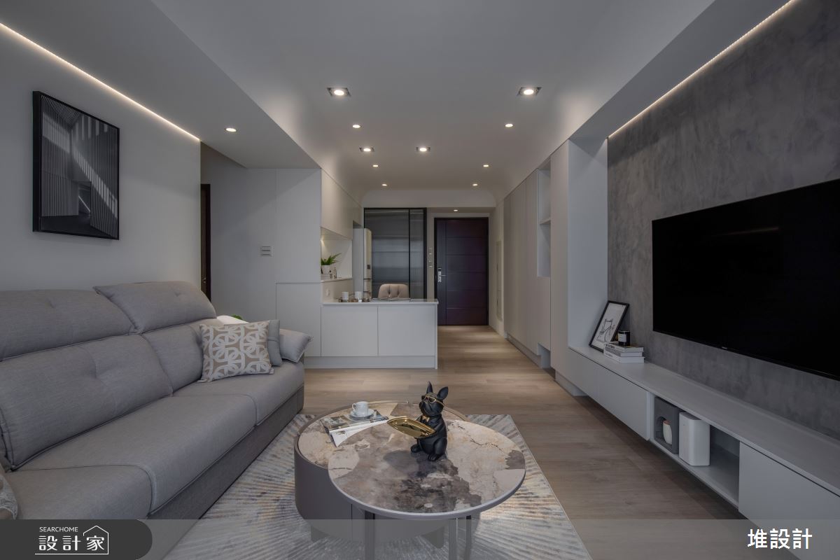 新成屋(5年以下)＿簡約風客廳案例圖片＿堆設計室內裝修＿堆設計_10之8