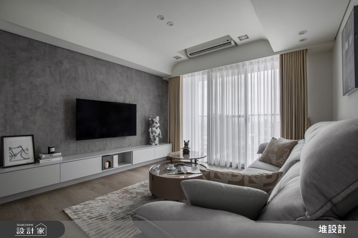新成屋(5年以下)＿簡約風客廳案例圖片＿堆設計室內裝修＿堆設計_10之9