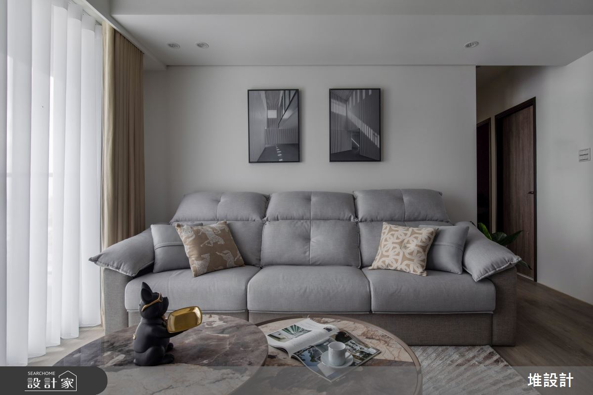新成屋(5年以下)＿簡約風客廳案例圖片＿堆設計室內裝修＿堆設計_10之15