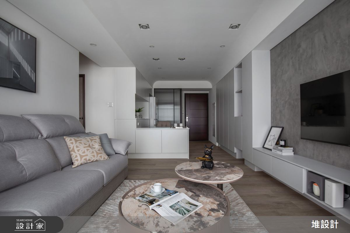 新成屋(5年以下)＿簡約風客廳案例圖片＿堆設計室內裝修＿堆設計_10之13