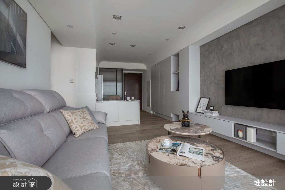 新成屋(5年以下)＿簡約風客廳案例圖片＿堆設計室內裝修＿堆設計_10之14