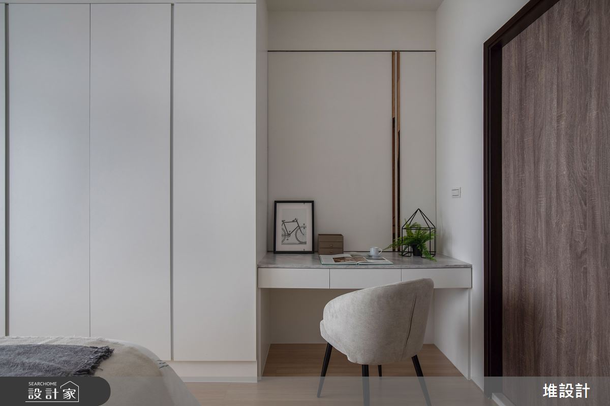 新成屋(5年以下)＿簡約風臥室案例圖片＿堆設計室內裝修＿堆設計_10之4581