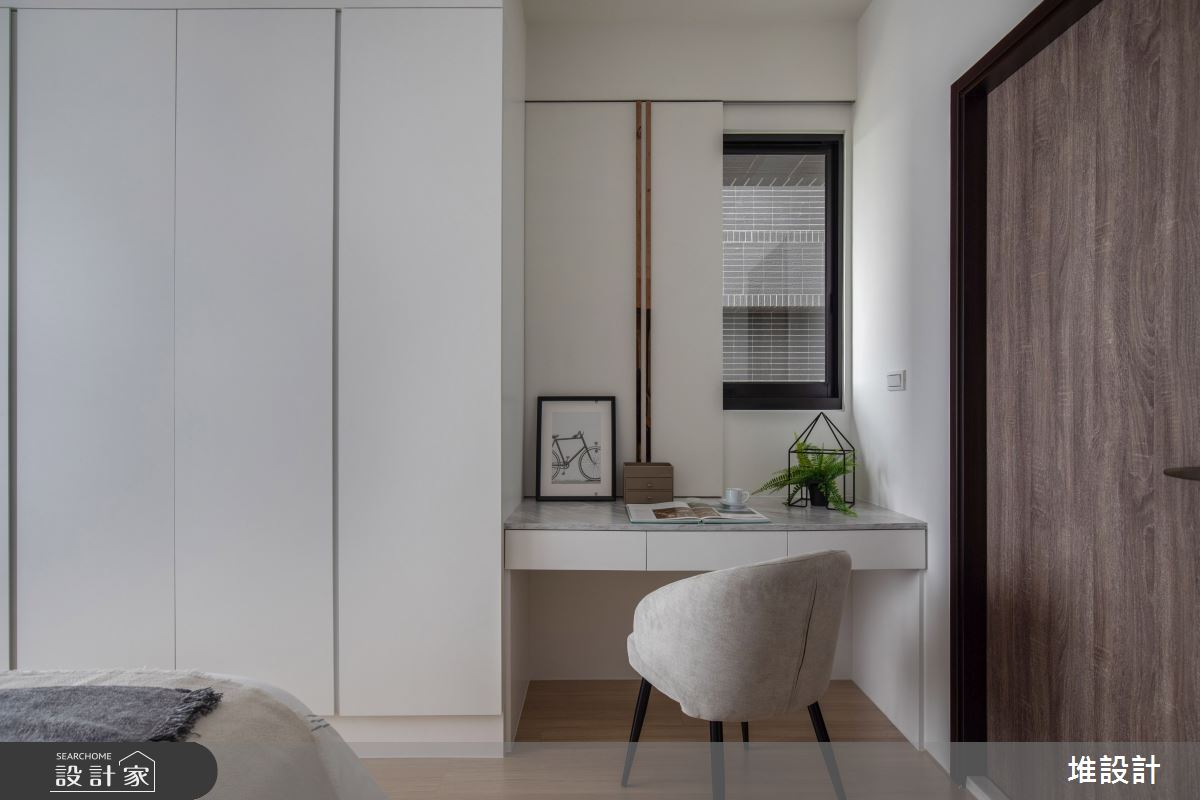 新成屋(5年以下)＿簡約風臥室案例圖片＿堆設計室內裝修＿堆設計_10之21