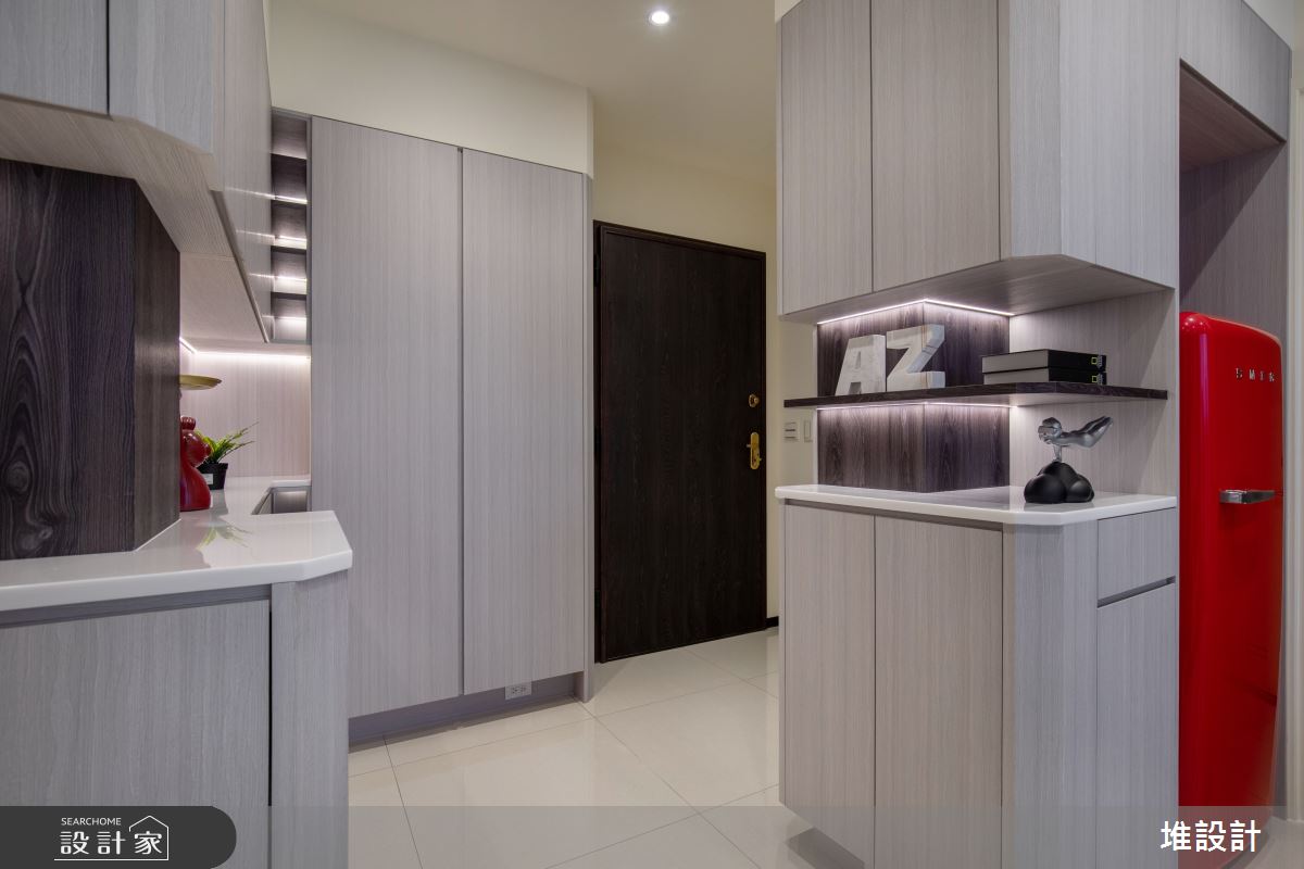 17坪新成屋(5年以下)＿現代北歐風玄關案例圖片＿堆設計室內裝修＿堆設計_12之1