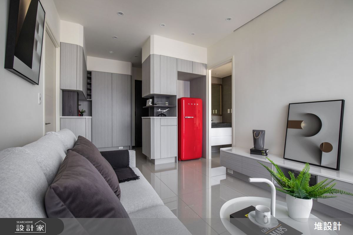 17坪新成屋(5年以下)＿現代北歐風玄關客廳案例圖片＿堆設計室內裝修＿堆設計_12之4282