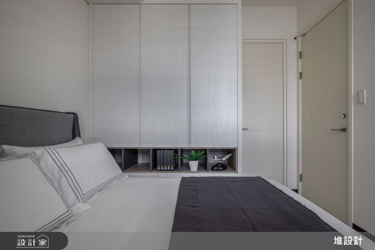 17坪新成屋(5年以下)＿現代北歐風臥室案例圖片＿堆設計室內裝修＿堆設計_12之22