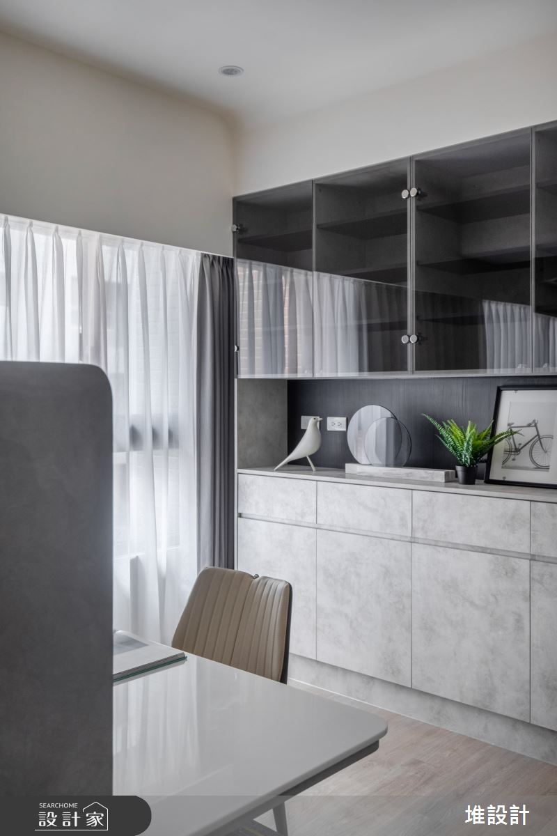 24坪新成屋(5年以下)＿現代工業風書房案例圖片＿堆設計室內裝修＿堆設計_13之26