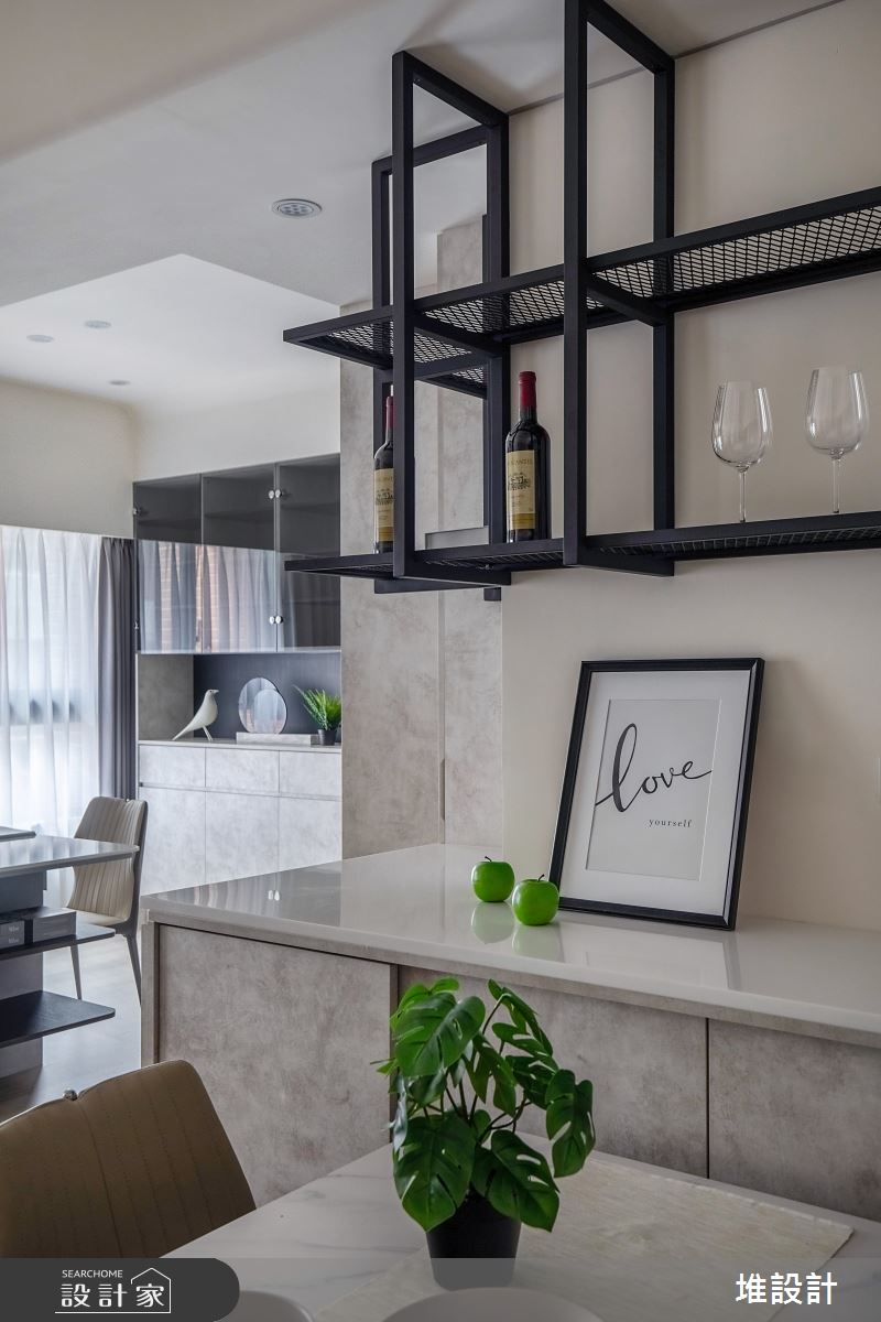 24坪新成屋(5年以下)＿現代工業風餐廳案例圖片＿堆設計室內裝修＿堆設計_13之27
