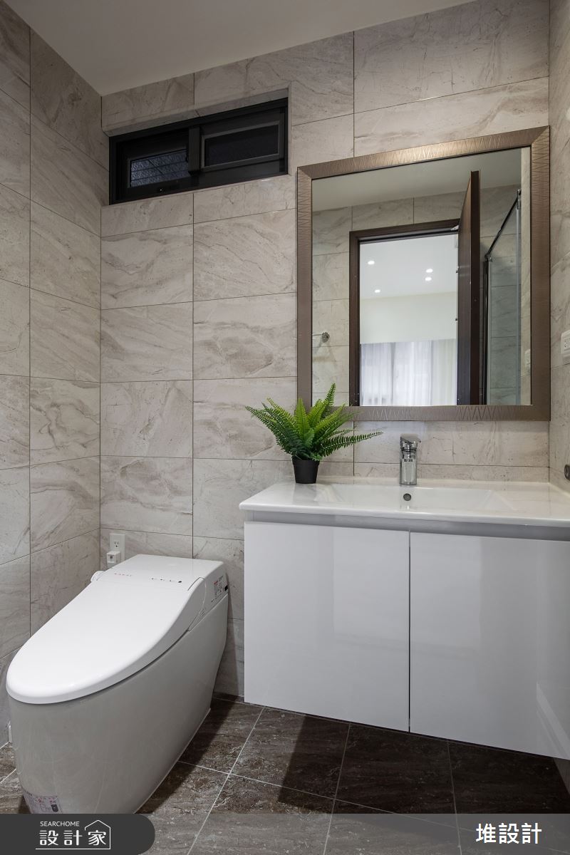 24坪新成屋(5年以下)＿現代工業風浴室案例圖片＿堆設計室內裝修＿堆設計_13之31
