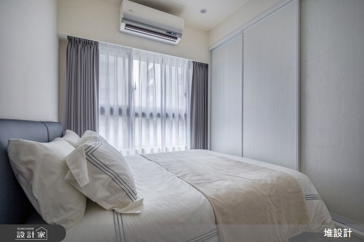 24坪新成屋(5年以下)＿現代工業風臥室案例圖片＿堆設計室內裝修＿堆設計_13之32