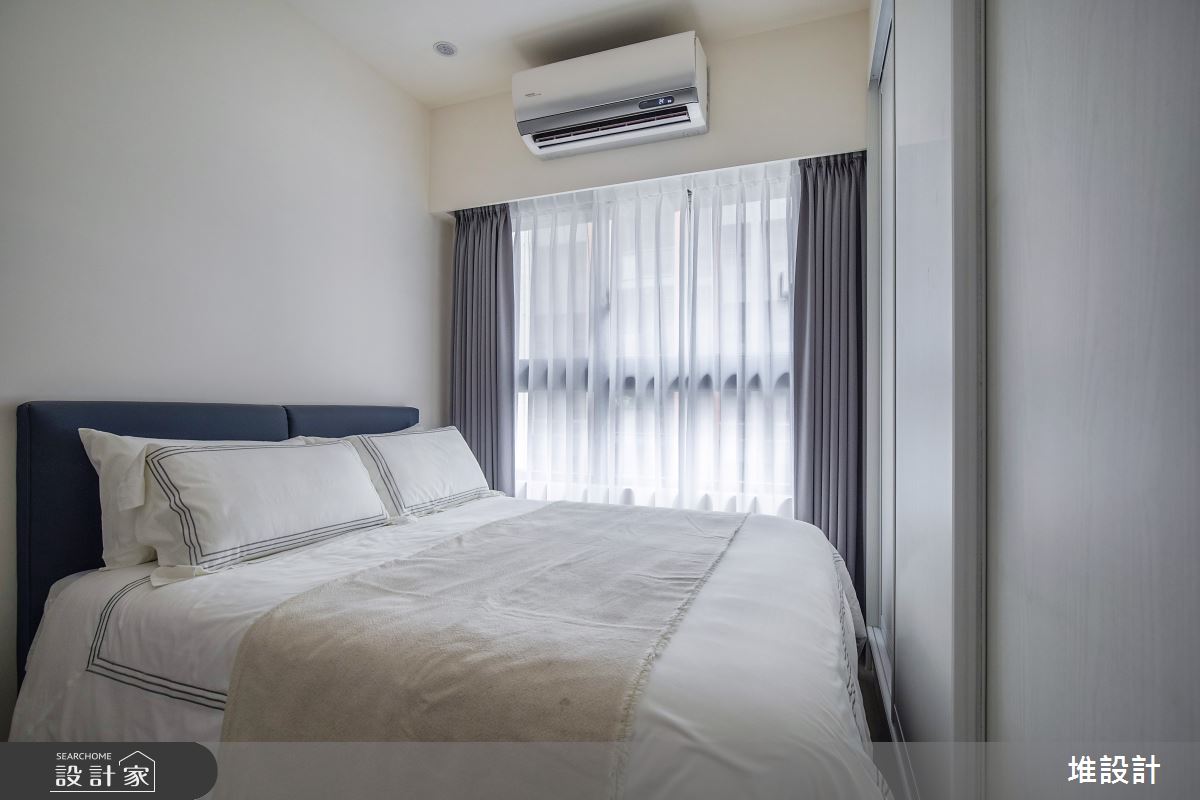 24坪新成屋(5年以下)＿現代工業風臥室案例圖片＿堆設計室內裝修＿堆設計_13之34