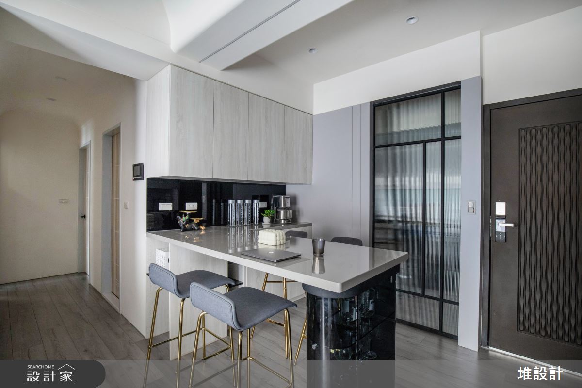 25坪新成屋(5年以下)＿現代風餐廳吧檯案例圖片＿堆設計室內裝修＿堆設計_15之8