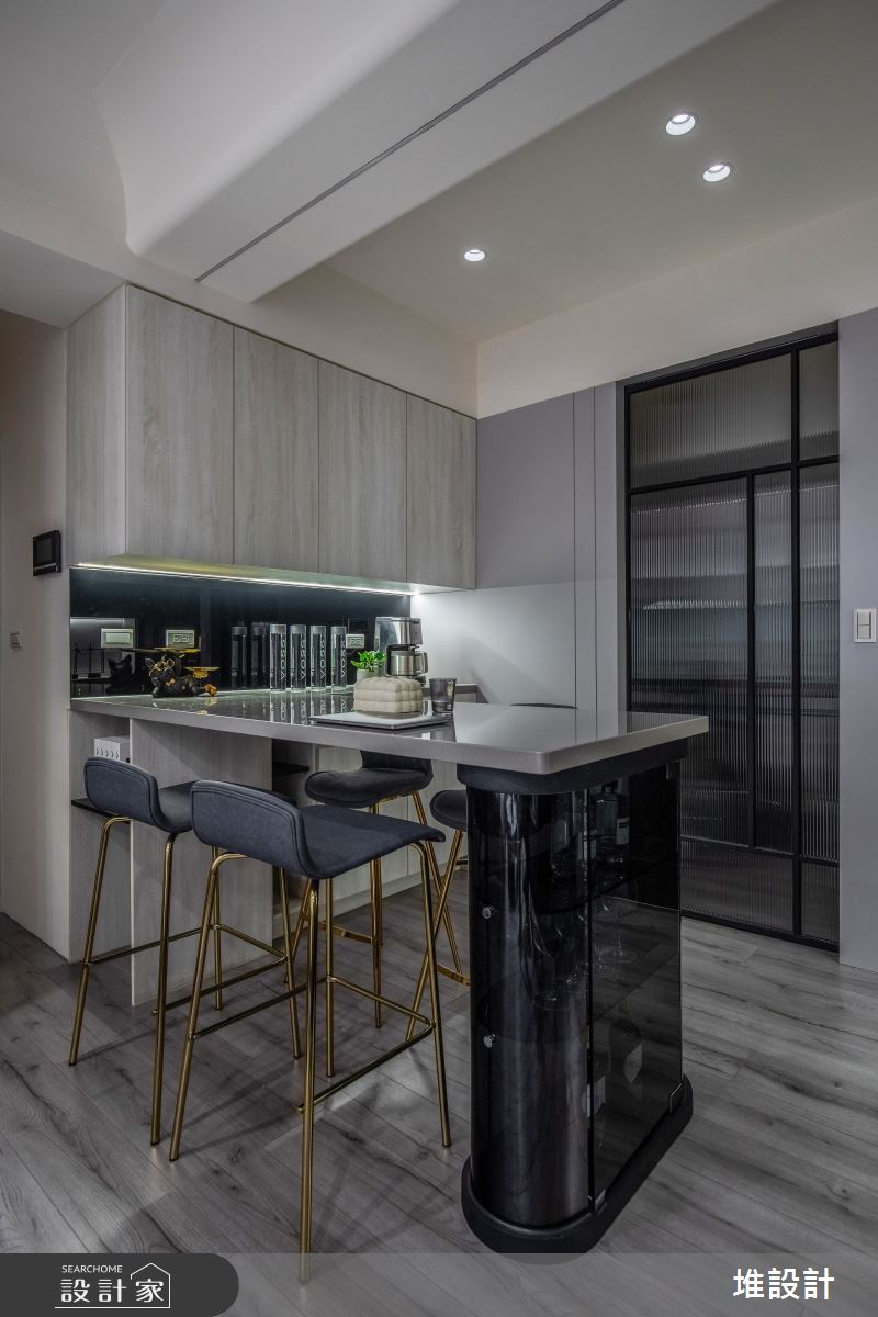 25坪新成屋(5年以下)＿現代風餐廳吧檯案例圖片＿堆設計室內裝修＿堆設計_15之22