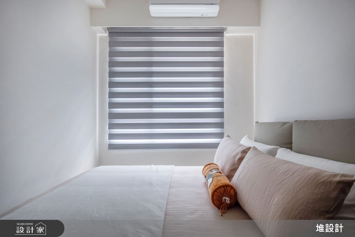 25坪新成屋(5年以下)＿現代風臥室案例圖片＿堆設計室內裝修＿堆設計_15之23