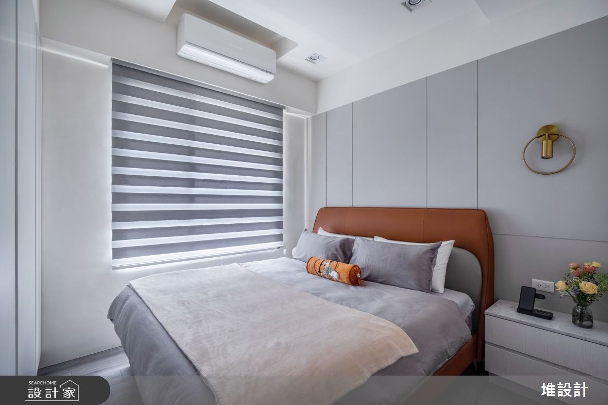 25坪新成屋(5年以下)＿現代風臥室案例圖片＿堆設計室內裝修＿堆設計_15之28