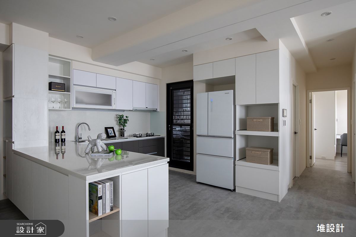 23坪新成屋(5年以下)＿現代風廚房案例圖片＿堆設計室內裝修＿堆設計_17之17