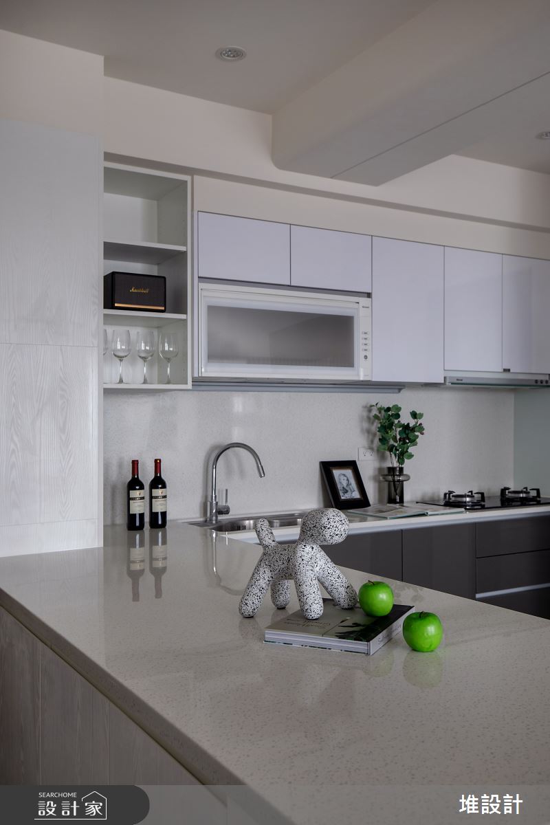 23坪新成屋(5年以下)＿現代風廚房案例圖片＿堆設計室內裝修＿堆設計_17之18