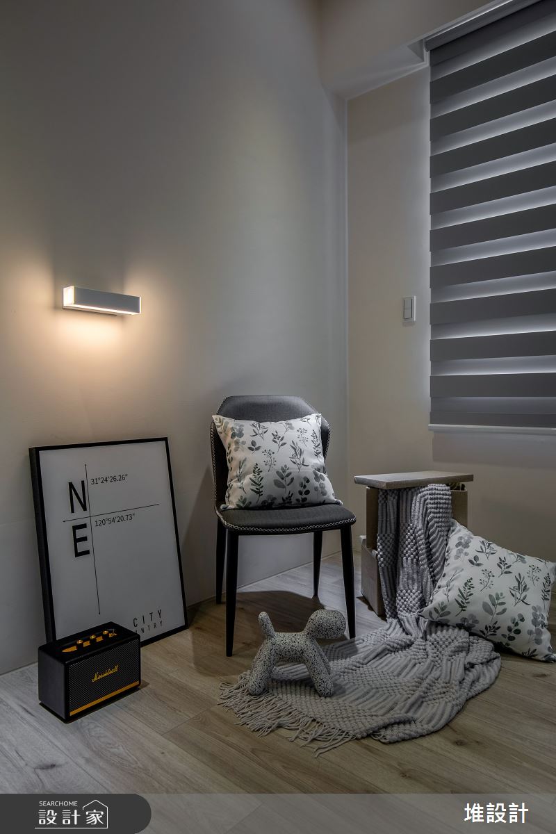 23坪新成屋(5年以下)＿現代風臥室案例圖片＿堆設計室內裝修＿堆設計_17之23