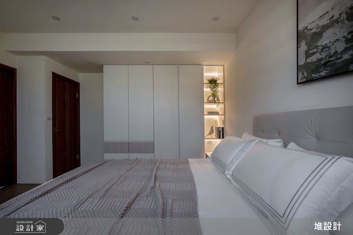 56坪新成屋(5年以下)＿人文禪風臥室案例圖片＿堆設計室內裝修＿堆設計_18之36