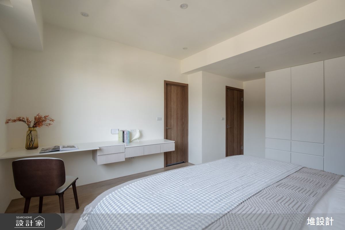56坪新成屋(5年以下)＿人文禪風臥室案例圖片＿堆設計室內裝修＿堆設計_18之26