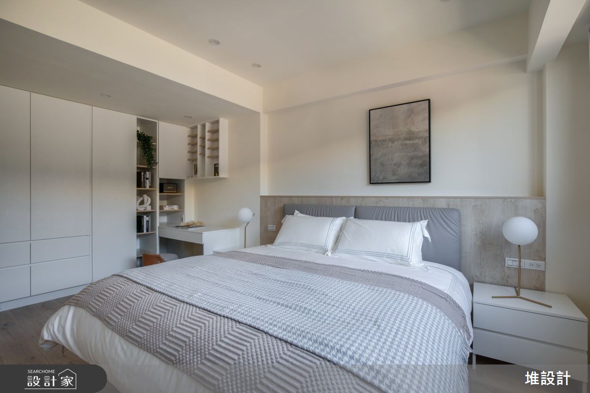 56坪新成屋(5年以下)＿人文禪風臥室案例圖片＿堆設計室內裝修＿堆設計_18之30