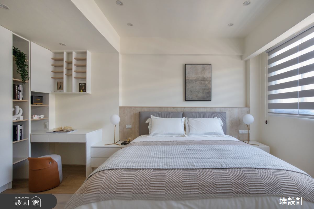 56坪新成屋(5年以下)＿人文禪風臥室案例圖片＿堆設計室內裝修＿堆設計_18之29