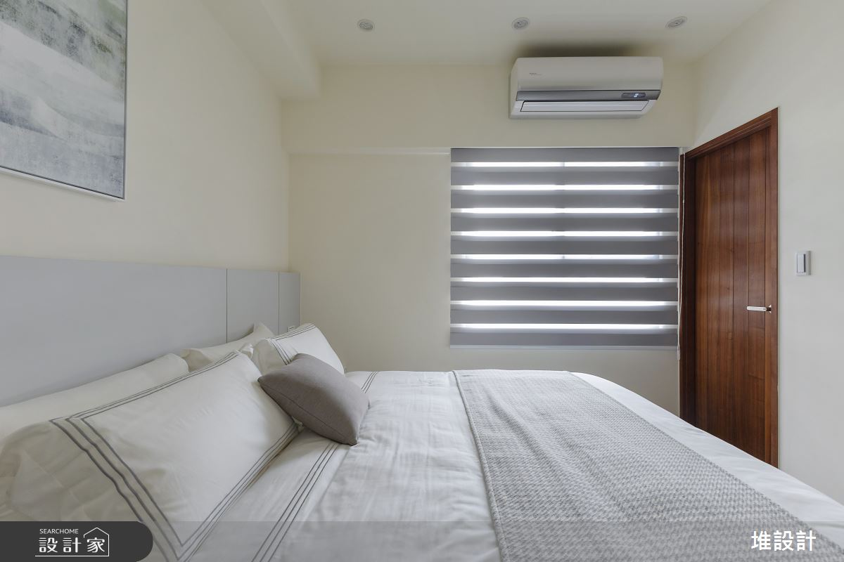 25坪新成屋(5年以下)＿現代簡約風臥室案例圖片＿堆設計室內裝修＿堆設計_22之13
