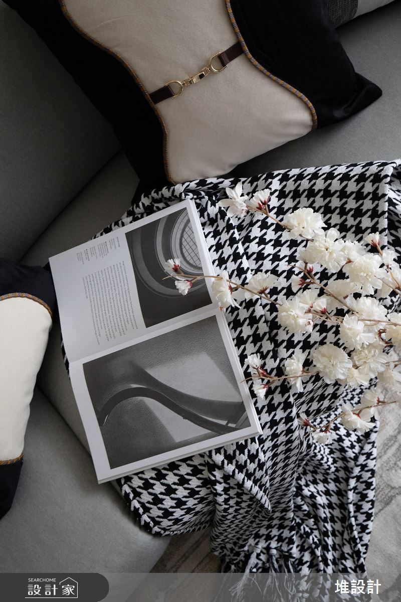 18坪新成屋(5年以下)＿現代簡約風客廳案例圖片＿堆設計室內裝修＿堆設計_23之14