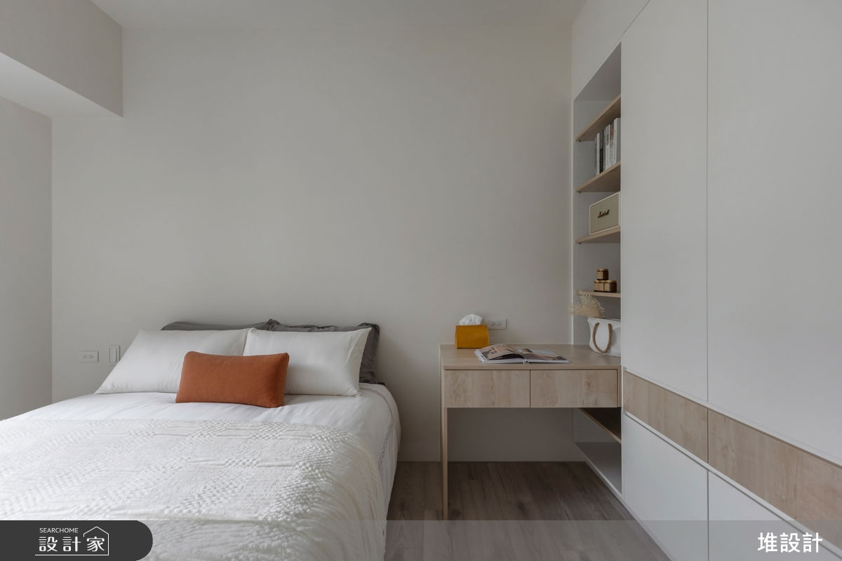 50坪新成屋(5年以下)＿現代簡約風客房案例圖片＿堆設計室內裝修＿堆設計_24之30