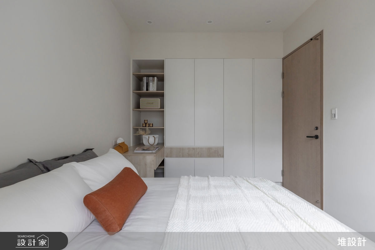 50坪新成屋(5年以下)＿現代簡約風客房案例圖片＿堆設計室內裝修＿堆設計_24之33