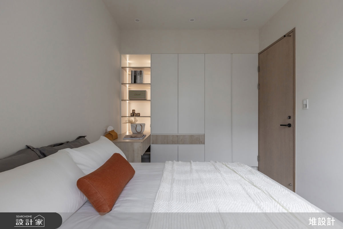 50坪新成屋(5年以下)＿現代簡約風客房案例圖片＿堆設計室內裝修＿堆設計_24之34