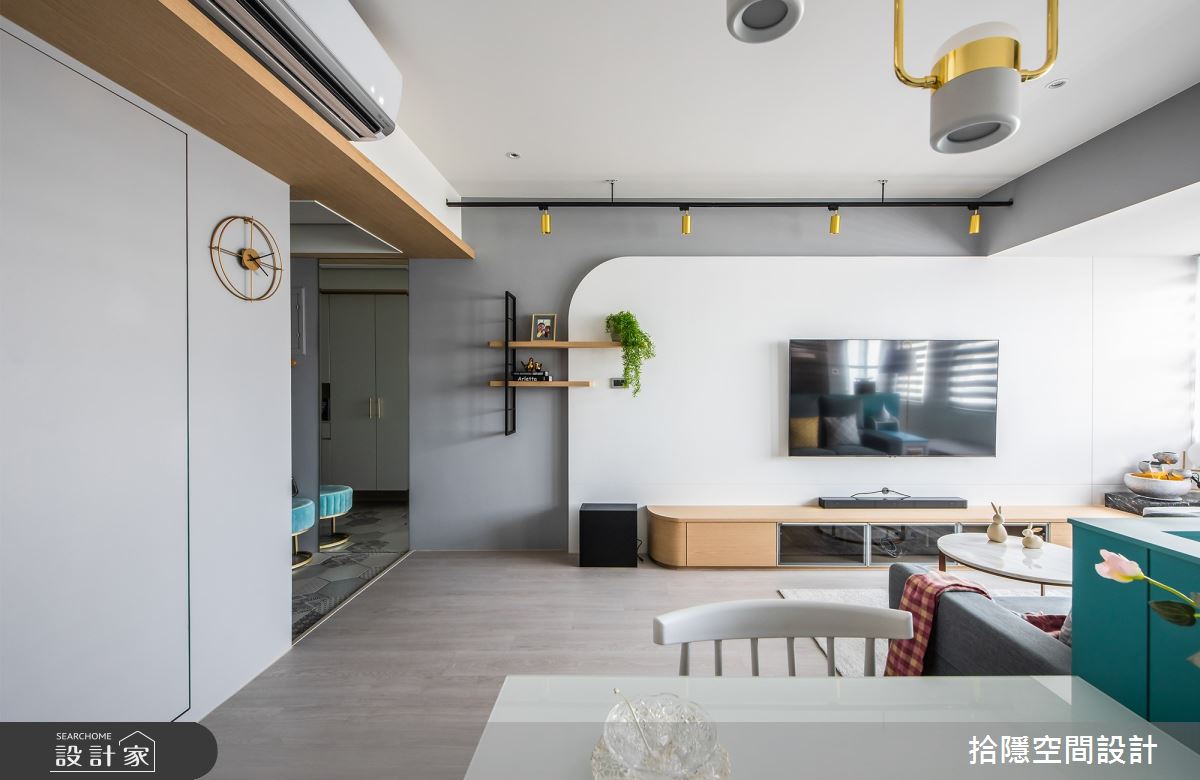 18坪老屋(16~30年)＿北歐風客廳餐廳案例圖片＿拾隱空間設計＿拾隱_01輕‧樂活之8