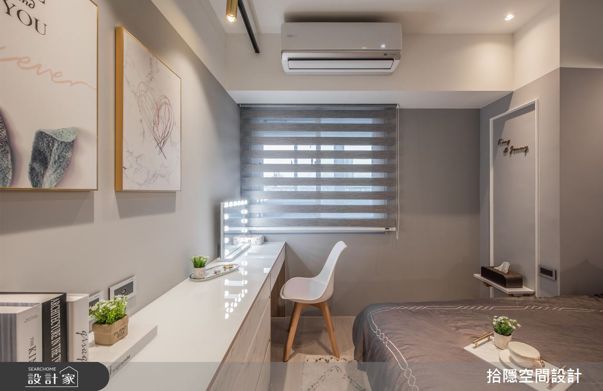 18坪老屋(16~30年)＿北歐風臥室案例圖片＿拾隱空間設計＿拾隱_01輕‧樂活之10
