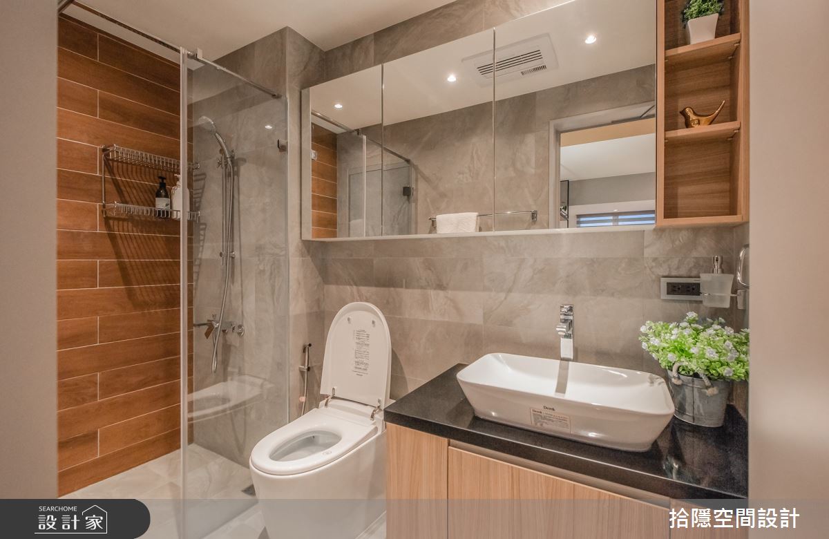 18坪老屋(16~30年)＿北歐風浴室案例圖片＿拾隱空間設計＿拾隱_01輕‧樂活之13