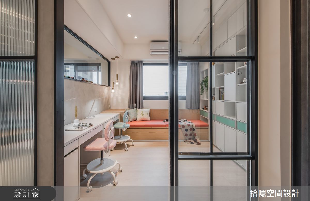 33坪中古屋(5~15年)＿北歐風書房案例圖片＿拾隱空間設計＿拾隱_02暖居之11