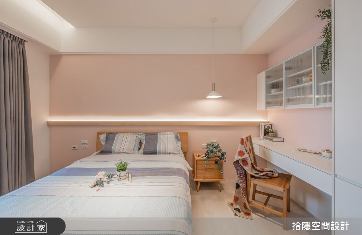 33坪中古屋(5~15年)＿北歐風臥室案例圖片＿拾隱空間設計＿拾隱_02暖居之13