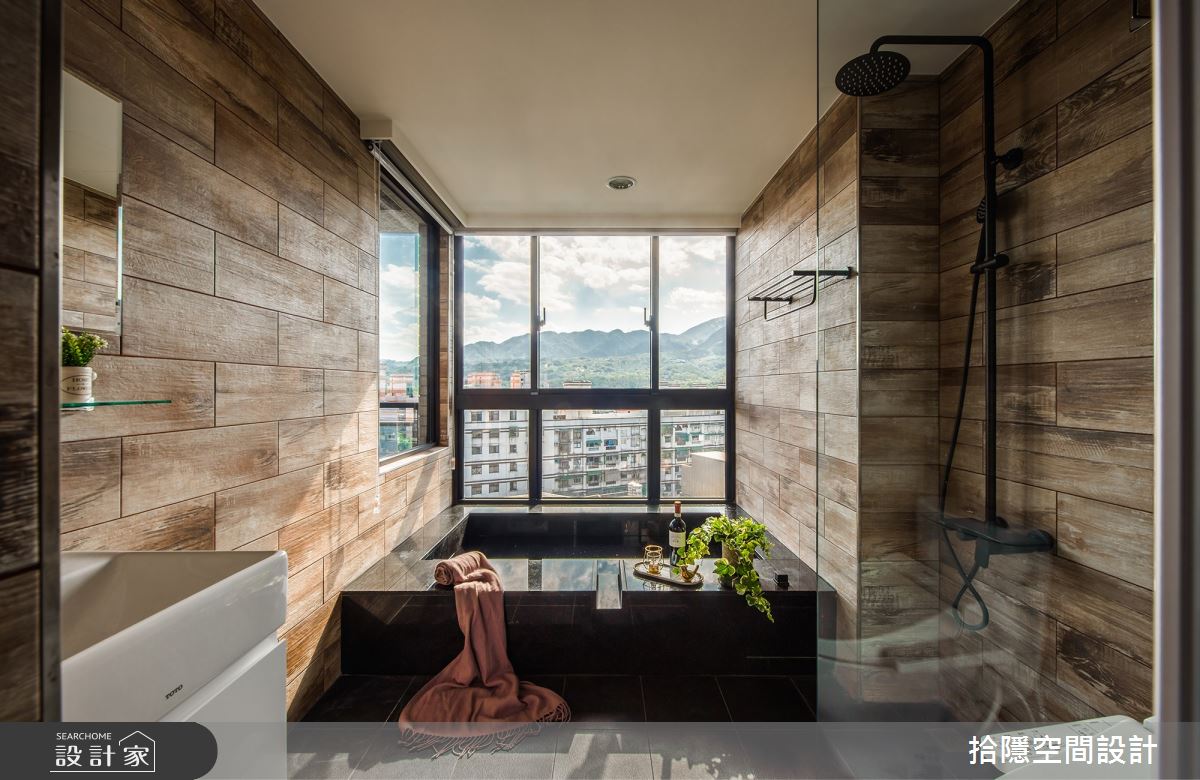 11坪新成屋(5年以下)＿現代風浴室案例圖片＿拾隱空間設計＿拾隱_05水光宅之11