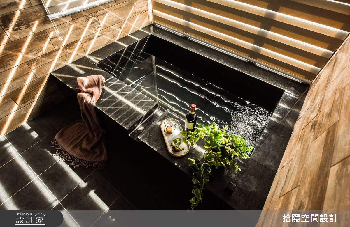 11坪新成屋(5年以下)＿現代風浴室案例圖片＿拾隱空間設計＿拾隱_05水光宅之13