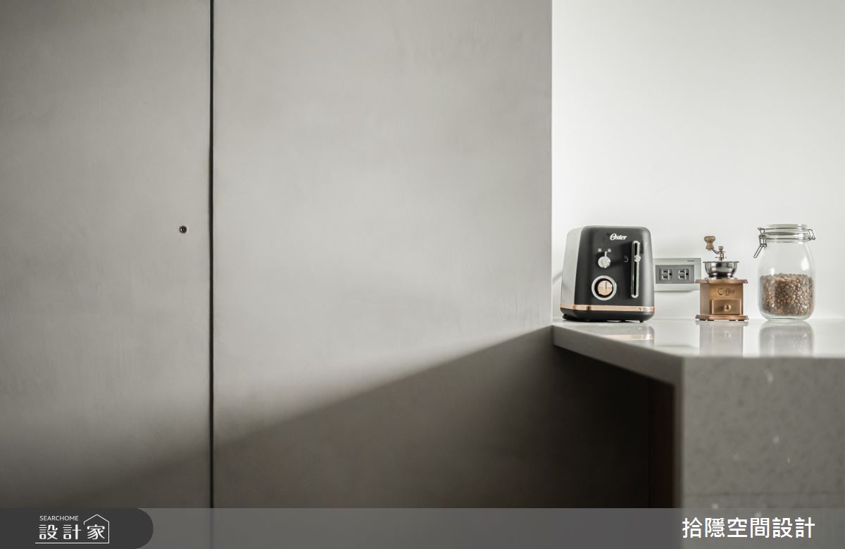 16坪新成屋(5年以下)＿現代風中島案例圖片＿拾隱空間設計＿拾隱_09晨光熹微之6
