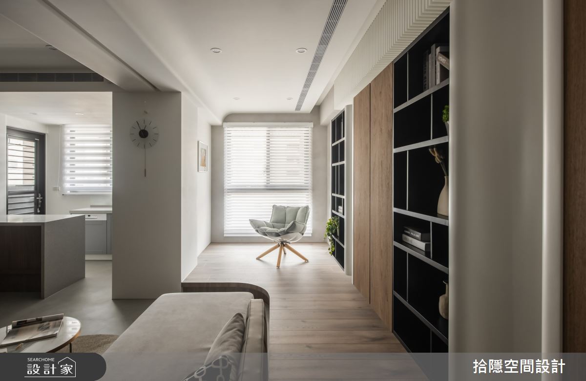 16坪新成屋(5年以下)＿現代風案例圖片＿拾隱空間設計＿拾隱_09晨光熹微之5