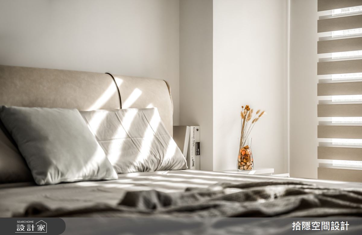 36坪新成屋(5年以下)＿北歐風臥室案例圖片＿拾隱空間設計＿拾隱_11白‧光之19