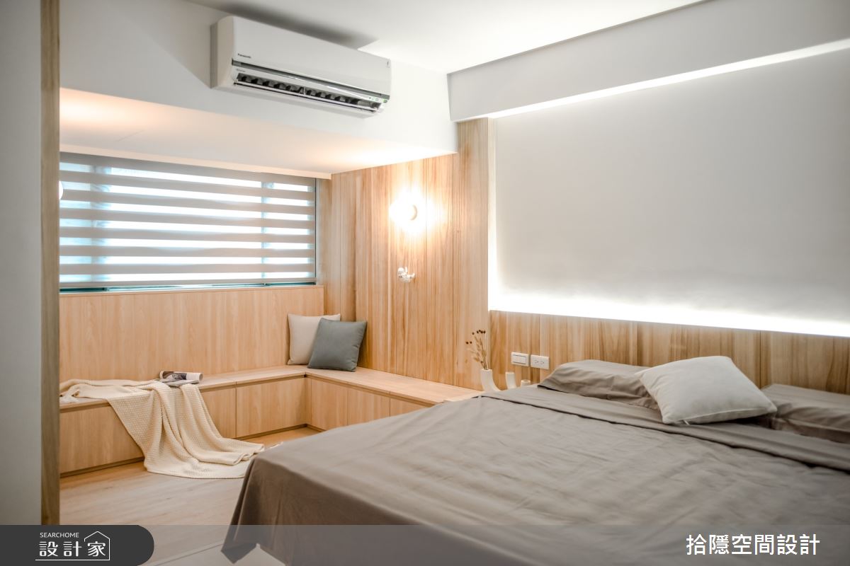 65坪老屋(16~30年)＿北歐風臥室臥榻案例圖片＿拾隱空間設計＿拾隱_12之3691