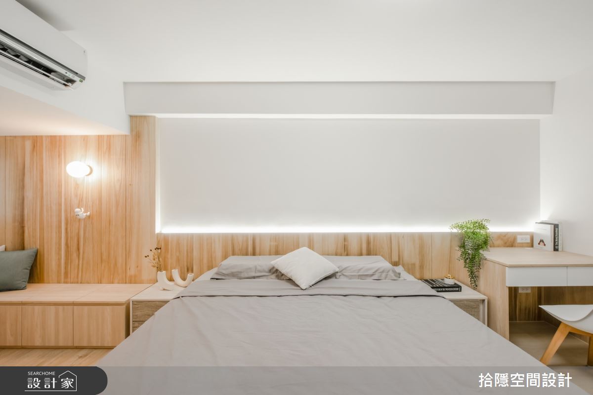 65坪老屋(16~30年)＿北歐風臥室臥榻案例圖片＿拾隱空間設計＿拾隱_12之12