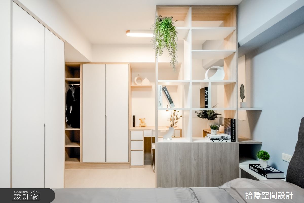 65坪老屋(16~30年)＿北歐風臥室案例圖片＿拾隱空間設計＿拾隱_12之14