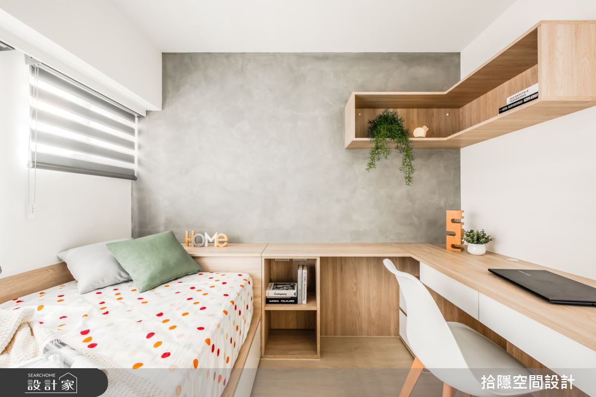 65坪老屋(16~30年)＿北歐風臥室案例圖片＿拾隱空間設計＿拾隱_12之15