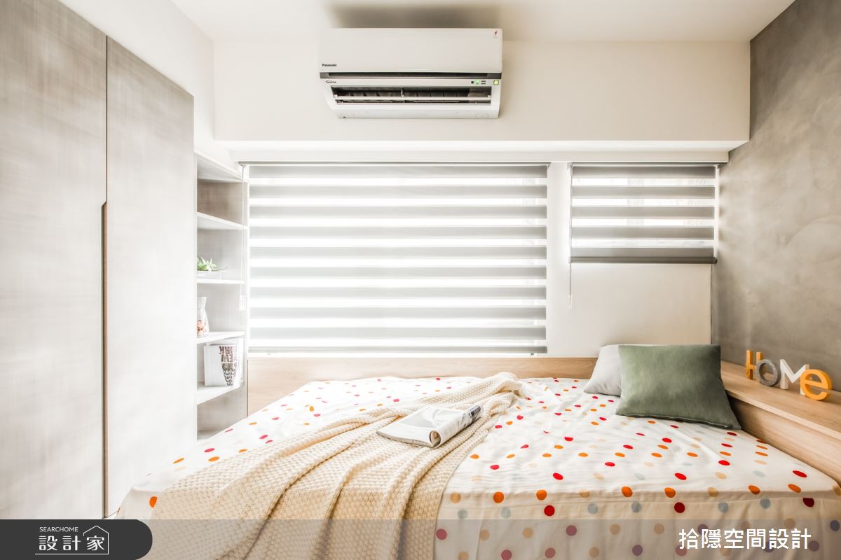 65坪老屋(16~30年)＿北歐風臥室案例圖片＿拾隱空間設計＿拾隱_12之16