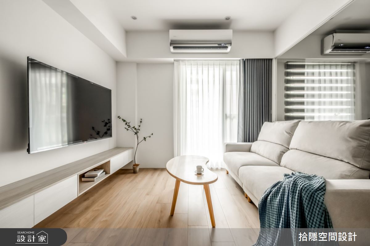 老屋(31~40年)＿混搭風客廳案例圖片＿拾隱空間設計＿拾隱_13微風 Breeze之2