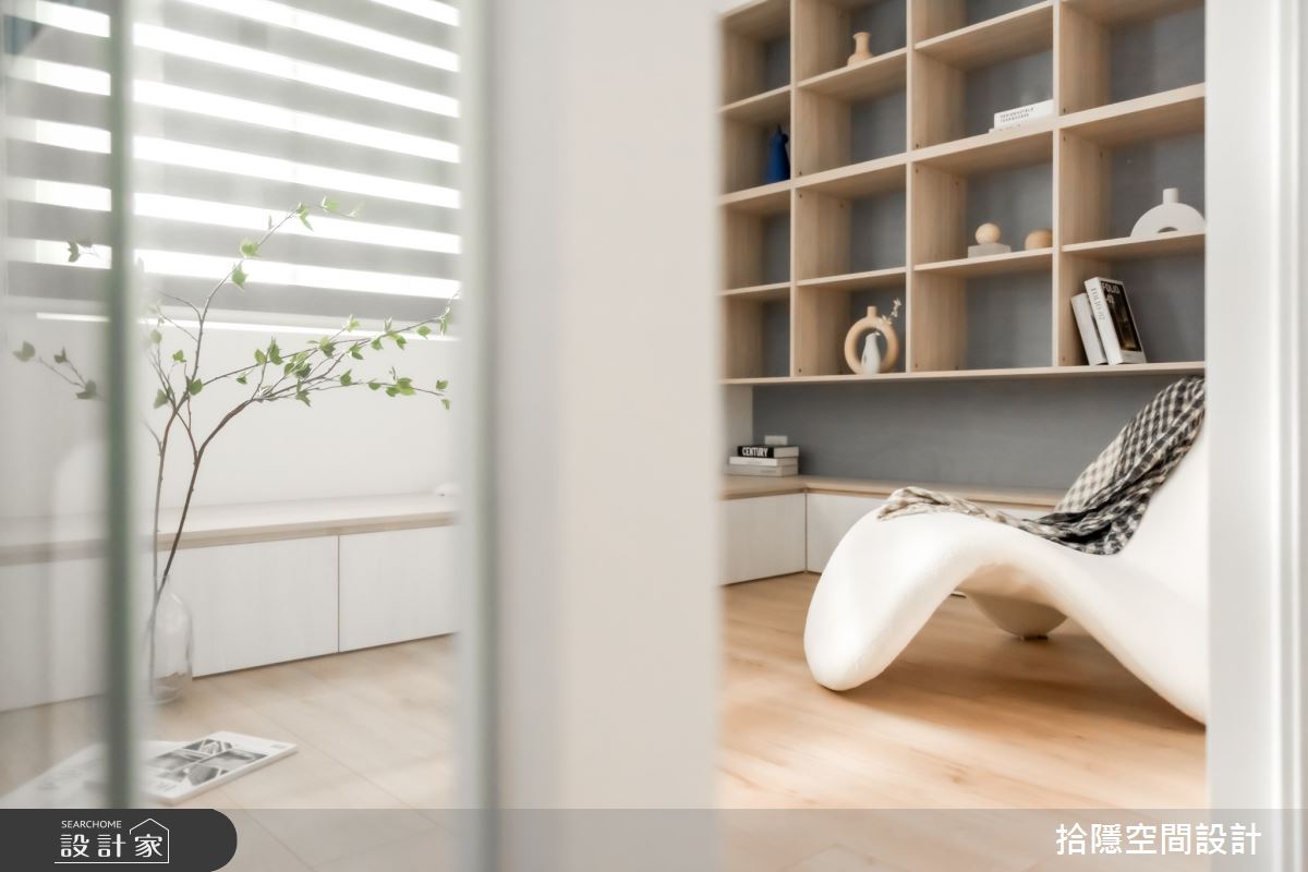 老屋(31~40年)＿混搭風書房案例圖片＿拾隱空間設計＿拾隱_13微風 Breeze之10