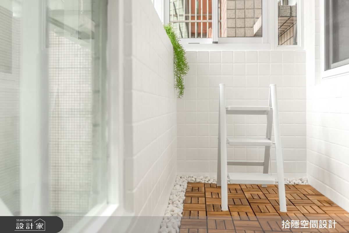老屋(31~40年)＿混搭風陽台案例圖片＿拾隱空間設計＿拾隱_13微風 Breeze之13