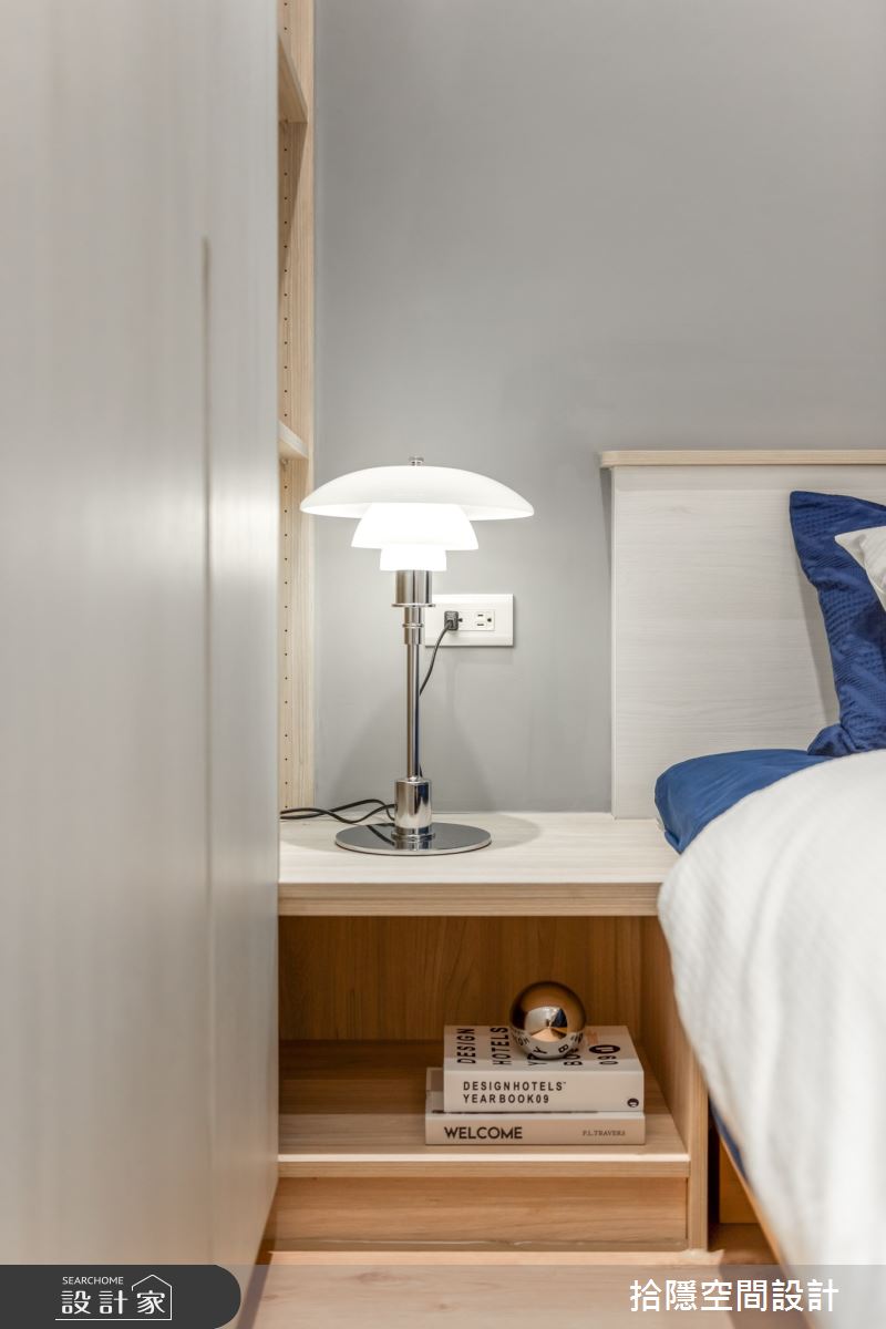 老屋(31~40年)＿混搭風臥室案例圖片＿拾隱空間設計＿拾隱_13微風 Breeze之14